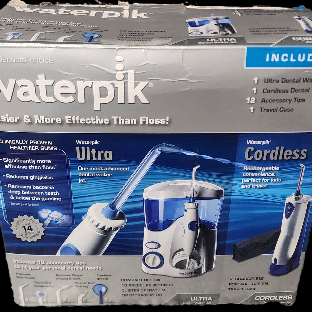 Waterpik Ultra & Waterpik Cordless Dental Water Jet